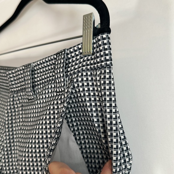 Adidas Black & White Gingham 30x32 Men’s Golf Pants - Picture 4 of 10